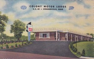 Colony Motor Lodge Strongsville Ohio