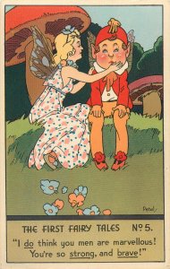 First Fairy Tales Fairy Under Mushroom Tells Elf Men Are Strong & Brave Petal 5