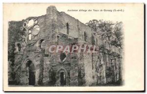 Vaux Cernay Abbey Old Postcard of