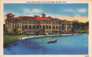 Belle Island Park Casino And Lagoon - Detroit, Michigan MI