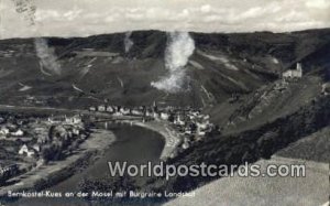 Bernkastel Kues Mosel mit Burgruine Landshut Germany Postal Used Unknown, Mis...