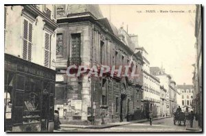 Postcard Old Paris Musee Carnavalet Bakery