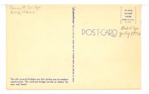 ME - Errol. Bennett Covered Bridge