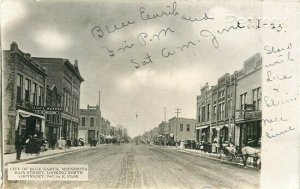MN, Blue Earth, Minnesota, Main Street, RPPC