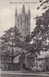 New Jersey Princeton Holder Hall Tower Princeton Univers Albertype