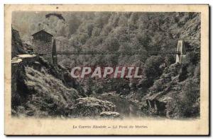 Postcard Old Bridge Merles Correze