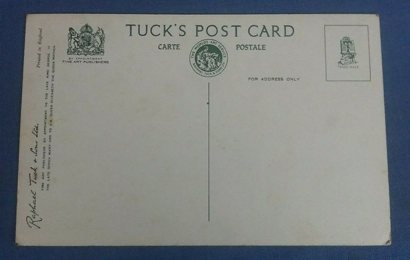 Vintage Tucks Postcard The Villa Marina Douglas Isle Of Man A1A