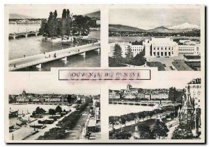 Modern Postcard Souvenir de Geneve