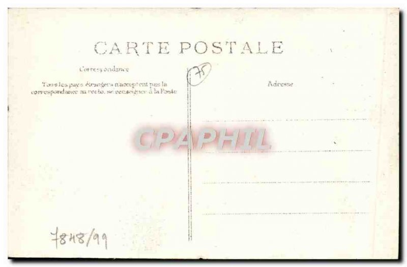 Old Postcard Paris Quai Billy Flood