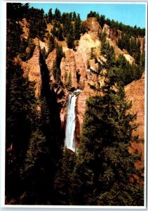 Postcard - Tower Falls, Yellowstone National Park - Wyoming