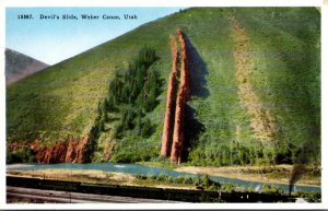 Utah Weber Canyon The Devil's Slide