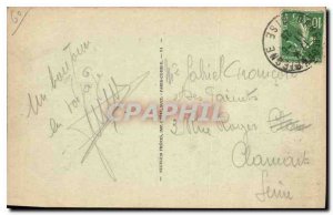 Old Postcard Chateau de Pierrefonds L'Entree