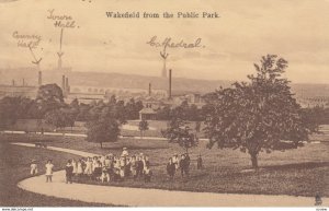 WAKEFIELD , Yorkshire , England, 1913 ; From the Public Park ; TUCK 2008