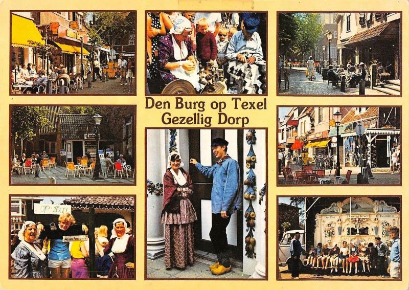 BT9138 Den Burg op Texel Gezeling dorp folklore costume      Netherlands