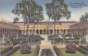 Florida Sarasota Looking East in Ringling Art Museum Curteich