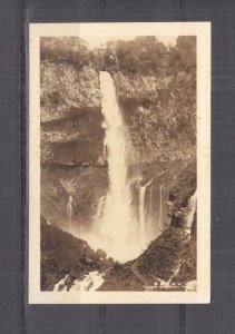 JAPAN, NIKKO, KEGON WATERFALL, c1930 ppc., unused.