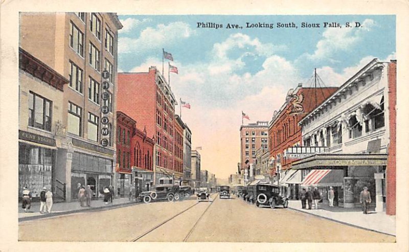 Phillips Avenue Looking south  Sioux Falls SD 