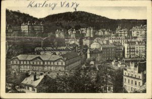 Karlovy Vary Czaech Used Postcard