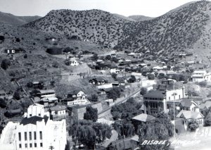 RPPC Bisbee AZ Arizona Real Photo Postcard Postcard