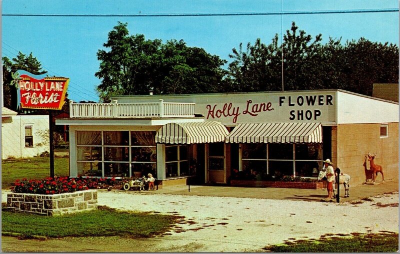 Postcard Holly Lane Flower Shop in Cape May Court House, New Jersey