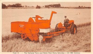 J17/ Milwaukee Wisconsin Postcard 40s Allis Chalmers Advertising Model 60 240