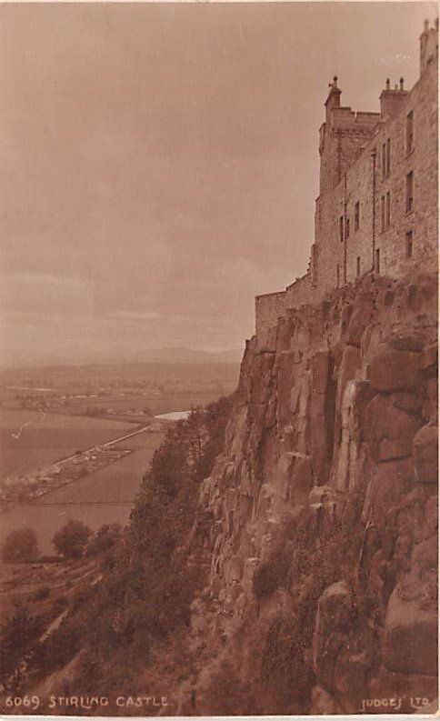 Stirling Castle Scotland, UK 1923 