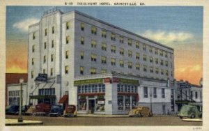 Dixie-Hunt Hotel - Gainesville, Georgia GA  
