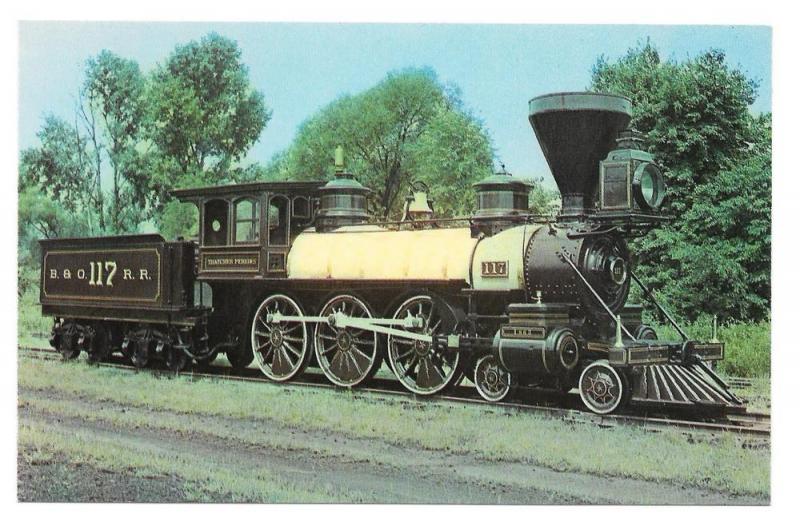 B&O Baltimore Ohio Railroad 10 wheeler Thatcher Perkins RR