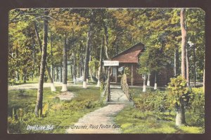 DEAL LAKE NEW JERSEY NJ ROSS FENTON FARM SCENE VINTAGE POSTCARD 1909