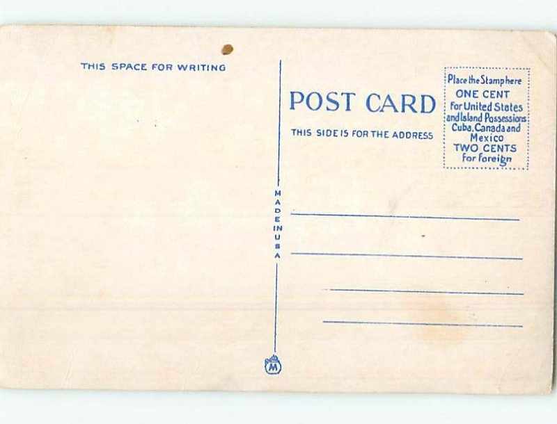 W-Border POSTCARD FROM Lancaster Pennsylvania PA HM8626