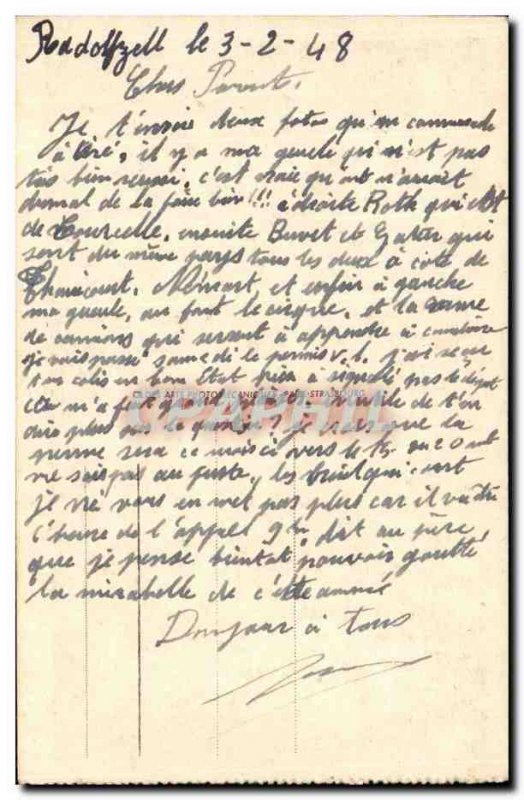 The Fireplace-Old Postcard