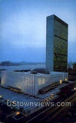 United Nations Bldg in New York City, New York