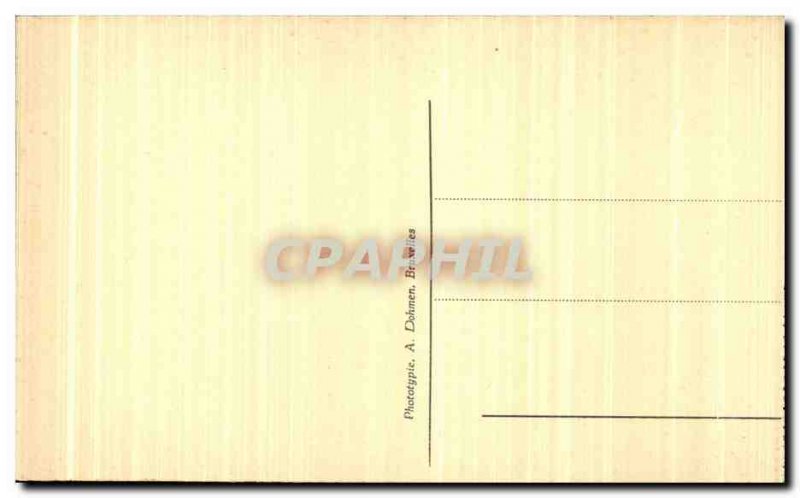 Brussels Old Postcard King's Palace