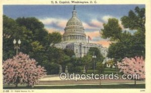 Washington DC State Capital USA Unused 