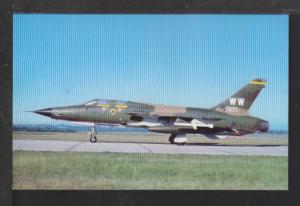 Republic F-105G Thunderchief Postcard 