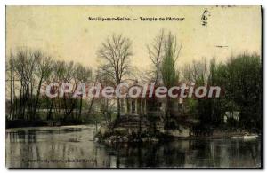 Old Postcard Neuilly sur Seine Temple of Love