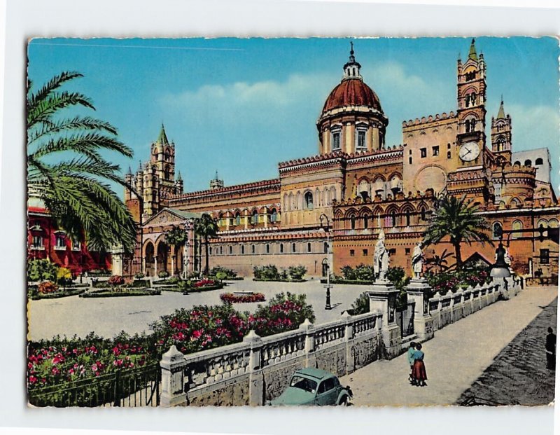 Postcard The Cathedral Palermo Italy