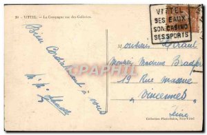 Old Postcard Vittel campaign view galleries