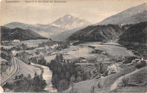 Serlesspitze Austria Scenic View Railroad Antique Postcard J53725