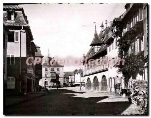 Modern Postcard Obernai Rue du March