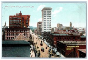 c1910 North 20th Street Birmingham Alabama AL Antique Unposted Postcard