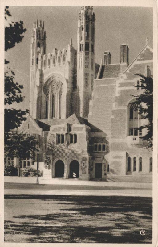 Sterling Law Buildings Samuel Chamberlain Yale University New Haven CT Postcard