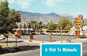 Colorado Springs Colorado Michaelis Drive Inn Restaurant Postcard AA31019