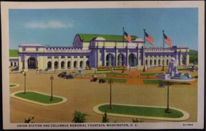 Union Station & Columbus Memorial Fountain Washington DC