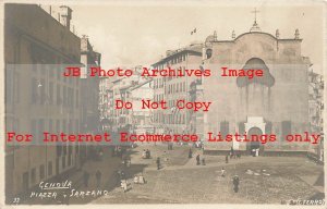 Italy, Genova, Genoa, RPPC, Piazza Sarzano, Ferrot Photo No 13