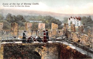 Top of Blarney Castle Ireland Postcard