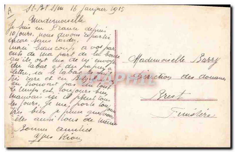 Old Postcard SM Georges V