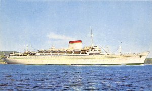 Augustus Italian Line Ship 