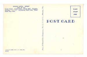 MI - Topinabee. Buckeye Motel Resort © 1956