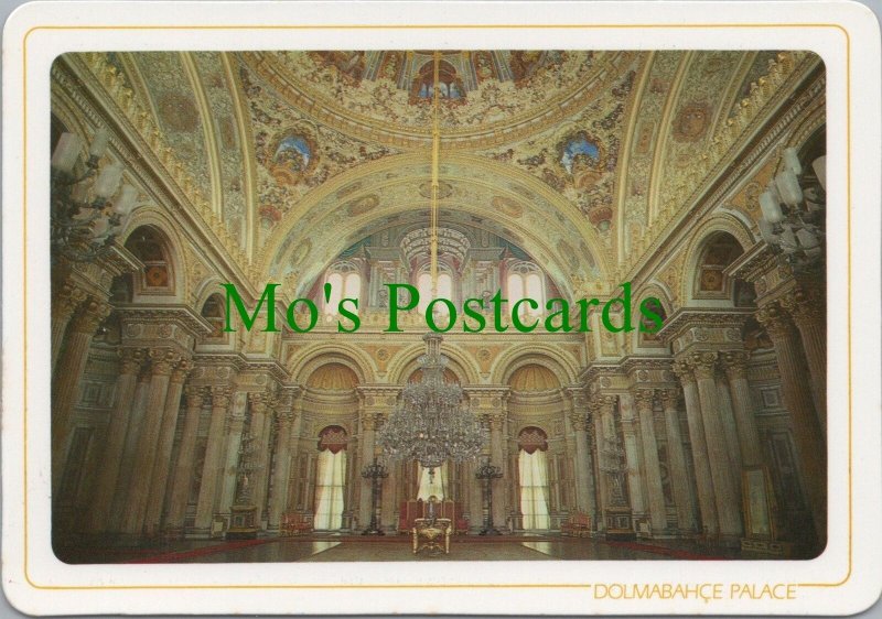 Turkey Postcard - Istanbul, Dolmabahce Palace, The Reception Hall RR17188